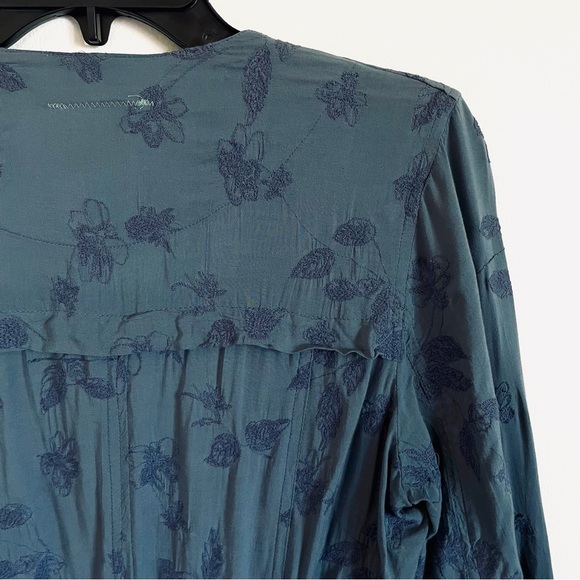 Anthropologie Hei Hei Melita Duster Floral Embroidered Jacket Size XS EUC - Picture 10 of 11